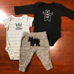 3 Months Carter’s Matching 3 pc Outfit